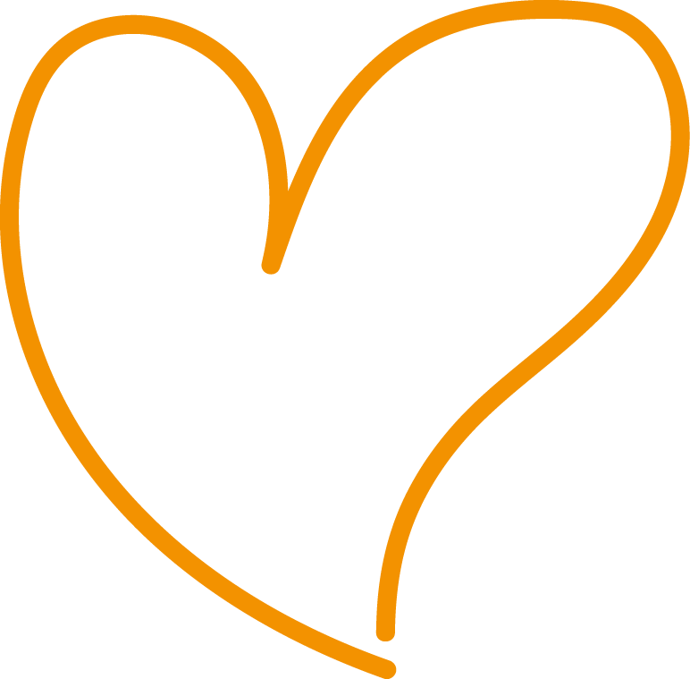 doodle FAMIWAL coeur jaune